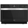 Whirlpool MWP 337 SB Superficie piana Microonde combinato 33 L 900 W Nero, Argen