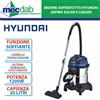 Hyundai Bidone Aspiratutto Aspira Solidi e Liquidi 1200W 20L in Acciaio Inox Hyundai