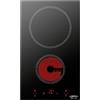 LOFRA VENERE 30 PIANO COTTURA 50X30 VETROCERAMICA 4 ZONE COMANDI TOUCH FRONTAL