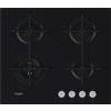 Whirlpool Piano cottura a gas Whirlpool 4 fuochi in vetro nero GOA 6423/ NB 49x590x510mm