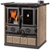 LA NORDICA EXTRAFLAME LA NORDICA ROSETTA 5.0 VST CUCINA LEGNA MAIOLICA TORTORA POTENZA 7.2KW