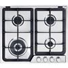 De'Longhi De Longhi Piano cottura gas 4 zone PROFESSIONAL Pfi 46 Gh Inox (60cm)