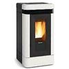 LA NORDICA EXTRAFLAME EXTRAFLAME 1283251 LUCIA PLUS STUFA PELLET CANALIZZATA 12KW MAIOLICA BIANCO