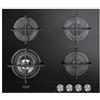 De Longhi Piano cottura gas 4 zone LIFE Nsl 460 N Black (60cm)