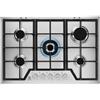 Electrolux Piano cottura gas 5 zone SERIE 600 Kgs7536Sx Inox (75cm)