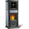 NORDICA ROSSELLA PLUS FORNO EVO PIETRA NATURALE ANTICO STUFA LEGNA 9,1kW 260m3