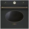 Smeg Forno incasso (70Lt) COLONIALE Antracite SF800AO classe A (2021) (L60cm)