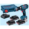 BOSCH TRAPANO AVVITATORE A BATTERIA BOSCH GSR 18-2 LI