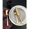 Sambonet - Flat Pvd Oro Gold - Set Posate 48 pezzi per 12 persone - Rivenditore