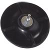 PG PROFESSIONAL PLATORELLO IN GOMMA 125MM LUCIDARE CUFFIE DISCO ABRASIVO TRAPANO GAMBO 6 MM
