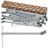 Beta Tools Set 18pz chiavi a T con bussola esagonale snodata Beta 952 /S18 da 6 a 24 mm