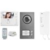 Urmet KIT VIDEOCITOFONO MONOFAMILIARE / BIFAMILIARE URMET 2 FILI MONITOR E CORNETTA