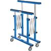 FERVI SUPPORTO CAVALLETTO ESTENSIBILE REGOLABILE CON RUOTE X CARROZZERIA FERVI S017