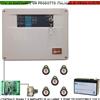 Securvera Centrale Antifurto Diana 2 zone Batteria 7 Ah Impianto d'allarme Chiave P. 5 TAG