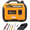 maXpeedingrods Generatore Inverter Silenziato Portatile 3000w for All'aperto Campeggio Festa