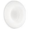 PLAFONIERA A LED MODERNO BIANCO IN POLICARBONATO 24W 2000 LUMEN POLO PL120