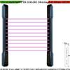 Securvera Barriera Antifurto 10 Multifasci Infrarosso Rileva Intruso Est.50Int.100MTH200Cm