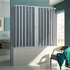 Forte BOX CABINA DOCCIA SOPRA VASCA 3 TRE LATI PVC 70X170X70 CM SCORREVOLE