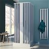 Forte BOX CABINA DOCCIA 3 TRE LATI IN PVC 90X100X90 CM SCORREVOLE H185 CENTRALE