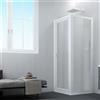 Forte BOX DOCCIA PIVOTANTE 80X95 AP. 95 CM H 185 IN ACRILICO MOD. SIGMA DUO