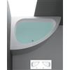 COLACRIL VASCA ANGOLO 150X100 SHARM TELAIO PANNELLO IDROMASSAGGIO WHIRLPOOL CROMOTERAPIA
