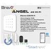 BRAVO ANGEL 4G SISTEMA DI ALLARME WIRELESS CENTRALINA 4G SIRENA INTEGRATA 105DB
