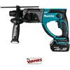 MAKITA TASSELLATORE MAKITA SDS PLUS 3 FUNZIONI 18V - LITIO MODELLO DHR202RTJ