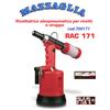FAR RAC 171 RIVETTATRICE OLEOPNEUMATICA PER RIVETTI A STRAPPO cod. 700171