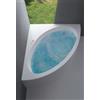 COLACRIL VASCA ANGOLO 140X140 SHARM CON TELAIO E PANNELLO NON IDROMASSAGGIO