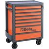 Beta Tools Carrello porta attrezzi Beta RSC24 8-O cassettiera arancio 8 tiretti