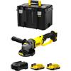 Stanley Smerigliatrice Angolare STANLEY FatMax SFMCG400D2T (2 x 2,0 Ah + Caricabatteria