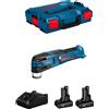 Bosch Powertools Utensile Multifunzione BOSCH GOP 12V-28 (2 x 6,0 Ah + GAL12V-40 + L-Boxx 102)