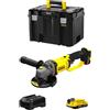 Stanley Smerigliatrice Angolare STANLEY FatMax SFMCG400D1T (1 x 2,0 Ah + Caricabatteria