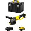 Stanley Smerigliatrice Angolare STANLEY FatMax SFMCG400M1T (1 x 4,0 Ah + Caricabatteria