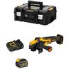 DeWalt Mini-Smerigliatrice DeWALT DCG409T1 (1 x 18V/54V 6,0 Ah + DCB116 + TSTAK II)