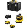 Stanley Levigatrice Roto-orbitale STANLEY FatMax SFMCW220M2T (2 x 4,0 Ah + Caricabatteri