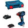 Bosch Avvitatore a massa battente BOSCH GDX 18V-200 (1 x 4,0 Ah + GAL18V-20 + L-Case)