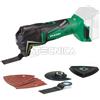 Hitachi Hikoki Utensile multifuzione a batteria 18V Hikoki CV18DBL W4 con motore brushless