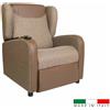 Wimed Poltrona Reclinabile Nadia Extralarge 230 Kg Poltrona bariatrica Made in Italy