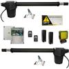 INDEM Kit automazione cancello battente universale INDEM GUN 400 4m 300kg 230v