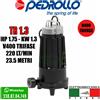 Pedrollo TRITUS TRITURATRICE PEDROLLO POMPA SOMMERGIBILE ACQUE LURIDE HP1.75 TR1.3 V400