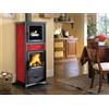 NORDICA STUFA LEGNA C/FORNO 9.1 KW ROSSELLA PLUS EVO BORDEAUX