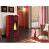 NORDICA TERMOSTUFA PELLET VENT 18.1KW ISIDE IDRO H15 BORDEAUX