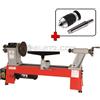 HOLZMANN MASCHINEN TORNIO LEGNO 460MM BANCO HOLZMANN D460FXL + ATT. MANDRINO CM2 + MANDRINO 1-16 MM