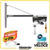 Ribimex Paranco elettrico 400kg 18mt BANDIERA BRACCIO INCLUSA elevatore montacarichi