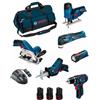 Bosch Powertools BOSCH Kit BMKB6-28CD3 (GSR 12V-15 + GKS 12V-26 + GST 12V-70 + GOP 12V-28 + GSA 1