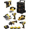 DeWALT Kit DWK701 (DCD996 + DCH273 + DCG405 + DCF887 + DCS334 + DCS570 + DCP580
