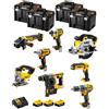 DeWALT Kit DWK800T (DCD796 + DCH273 + DCG405 + DCF887 + DCF894 + DCS331 + DCS391