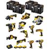 DeWALT Kit DWK1200T (DCD796+DCH273+DCG405+DCF887+DCF894+DCS331+DCS391+ DCS355+DC