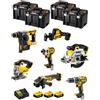 DeWALT Kit DWK702T (DCD796 + DCH273 + DCG405 + DCF887 + DCS331 + DCS391 + DCS369